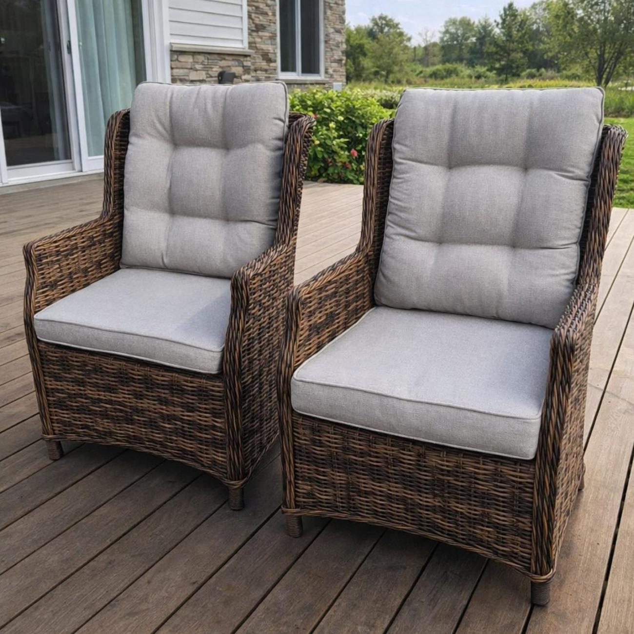 Кресло садовое Royal Family NICOLE коричневый