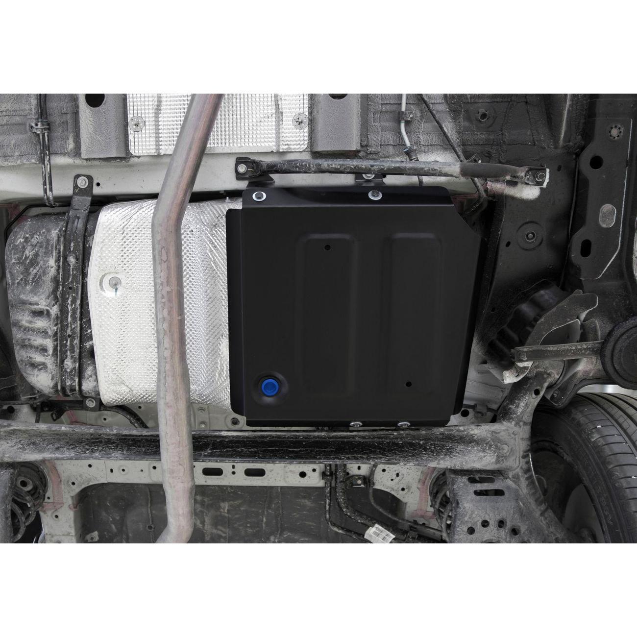 Защита картера АвтоБроня Защита топливного бака АвтоБроня для Haval Jolion РКПП FWD 2021-2023 2024-н.в.