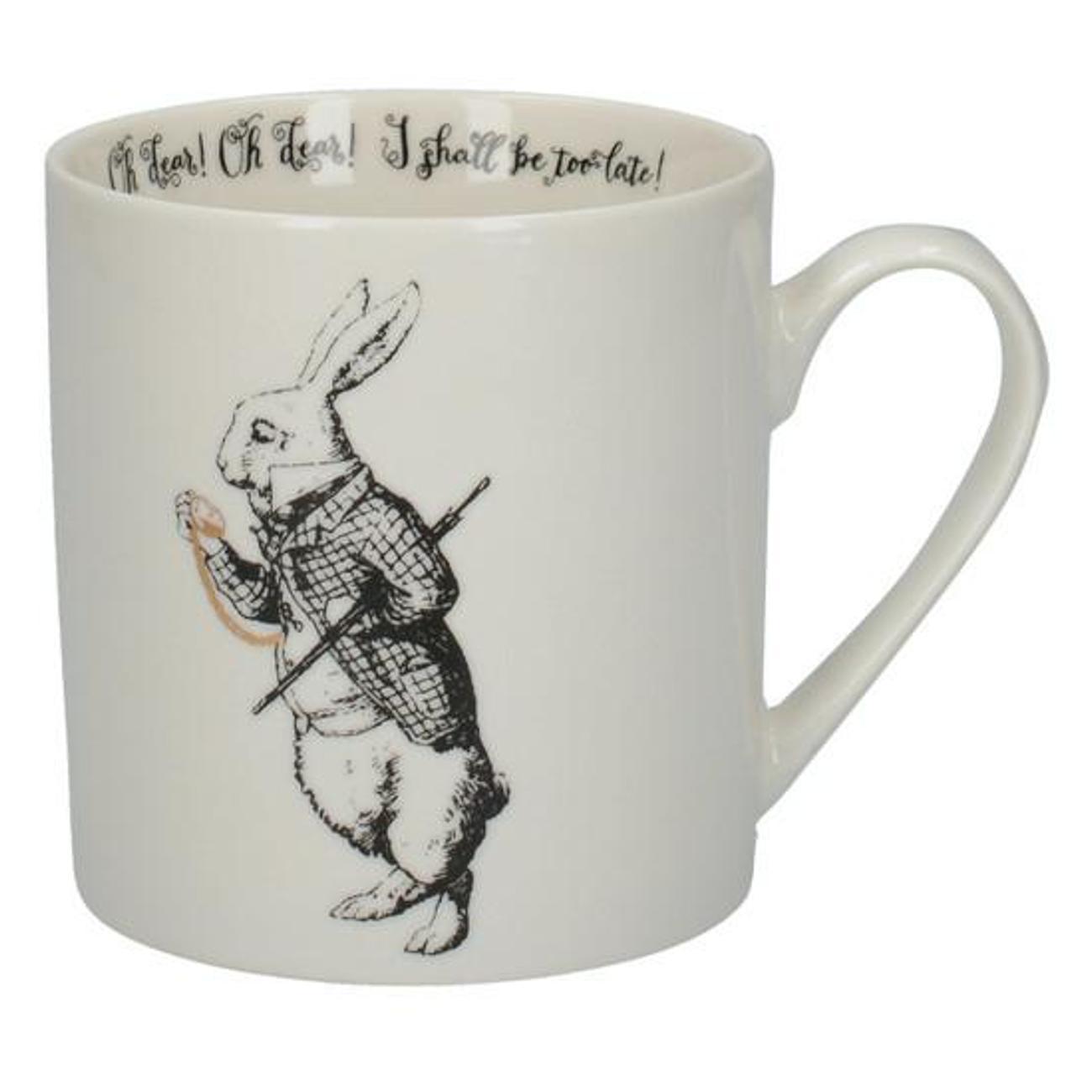 Кружка Kitchen Craft Kitchen Craft Кружка White Rabbit 350мл "Алиса в Стране чудес" Mikasa V&A