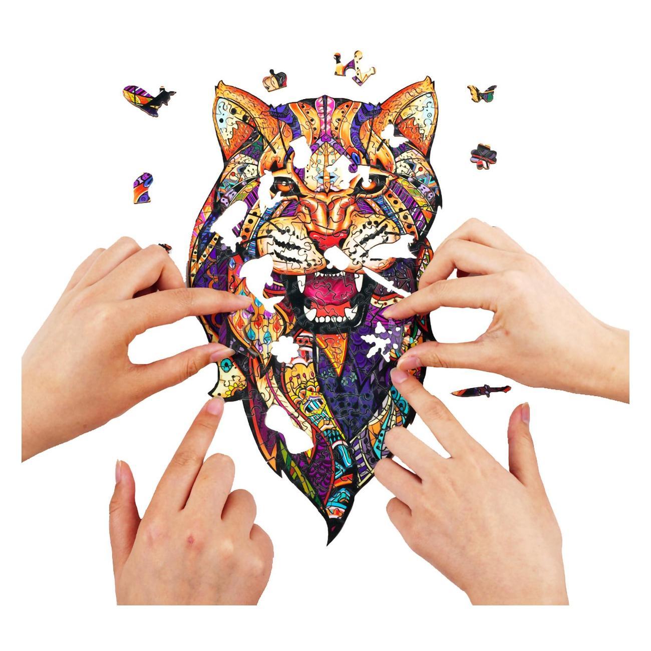 Пазл Woodbests 6126-WP Африканский Леопард M