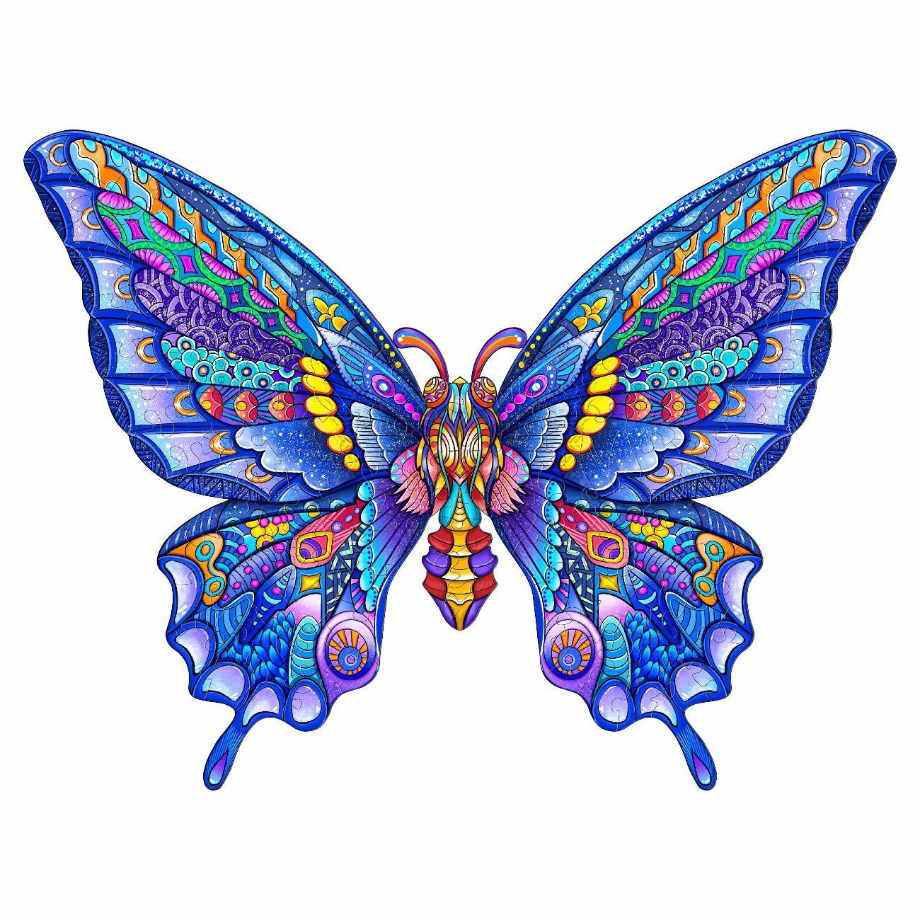 Пазл Woodbests 6171-WP Очаровательная Бабочка M