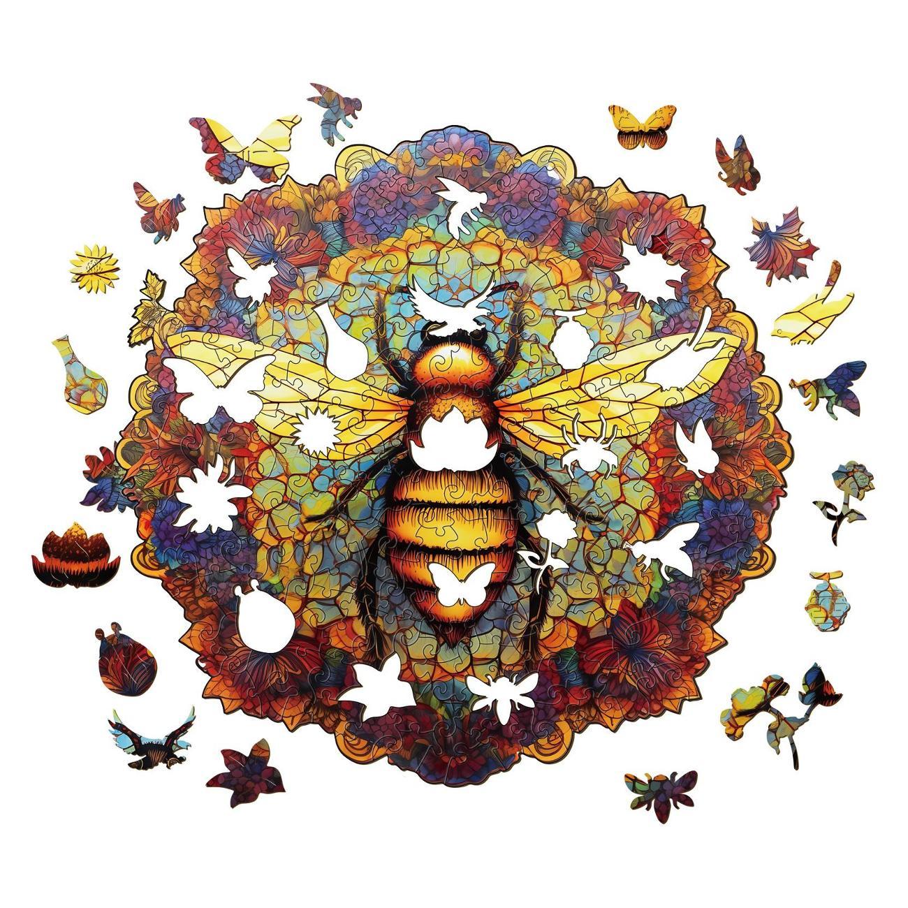 Пазл Woodbests 6316-WP Золотая пчела M