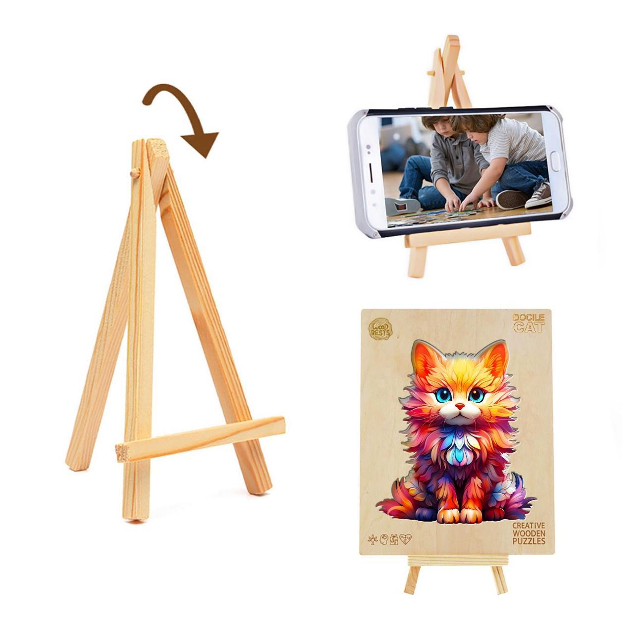 Пазл Woodbests 6345-WP Рыжий пушистик S