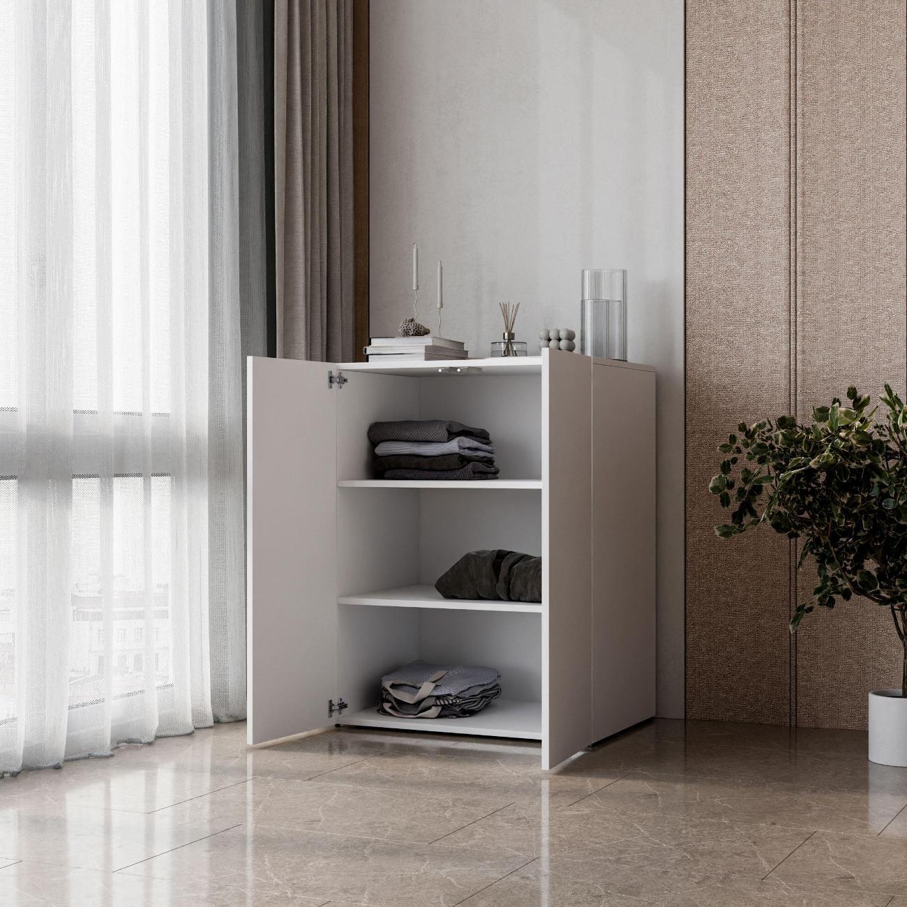 Шкаф СИГМА-МЕБЕЛЬ.РФ Комплект полок 2 шт, Сигма, белый