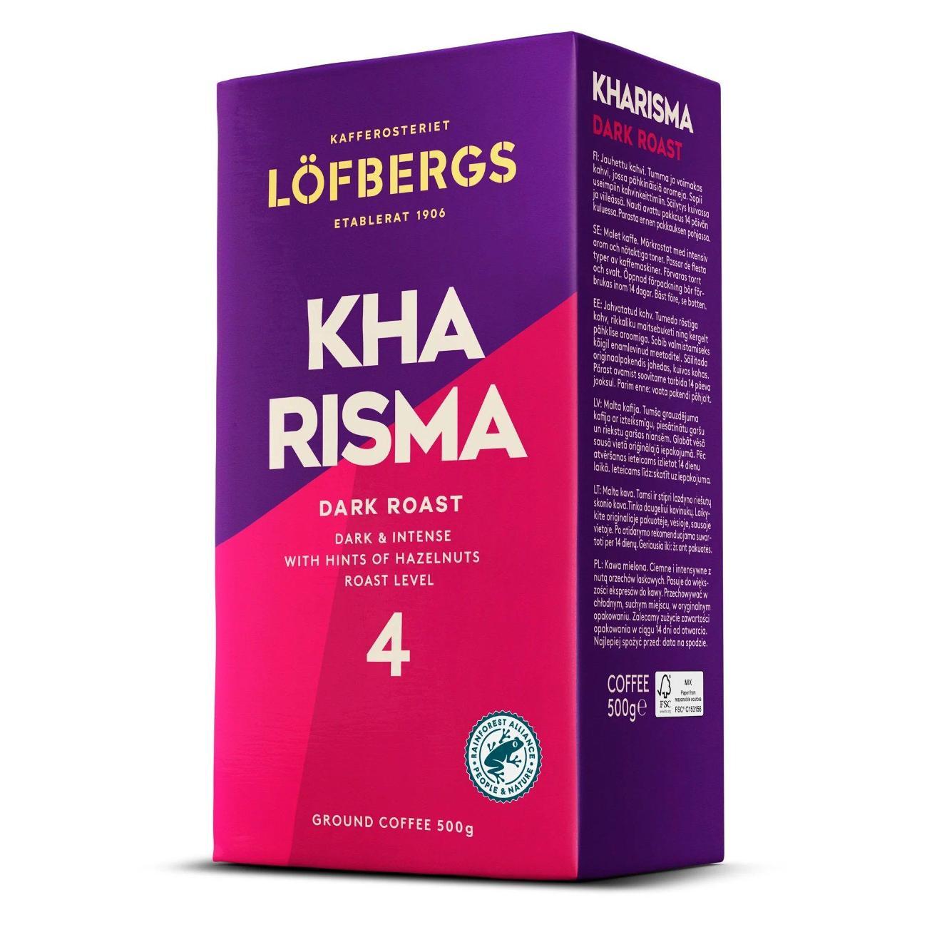 Кофе молотый Lofbergs Kharisma, 500 г_молотый кофе