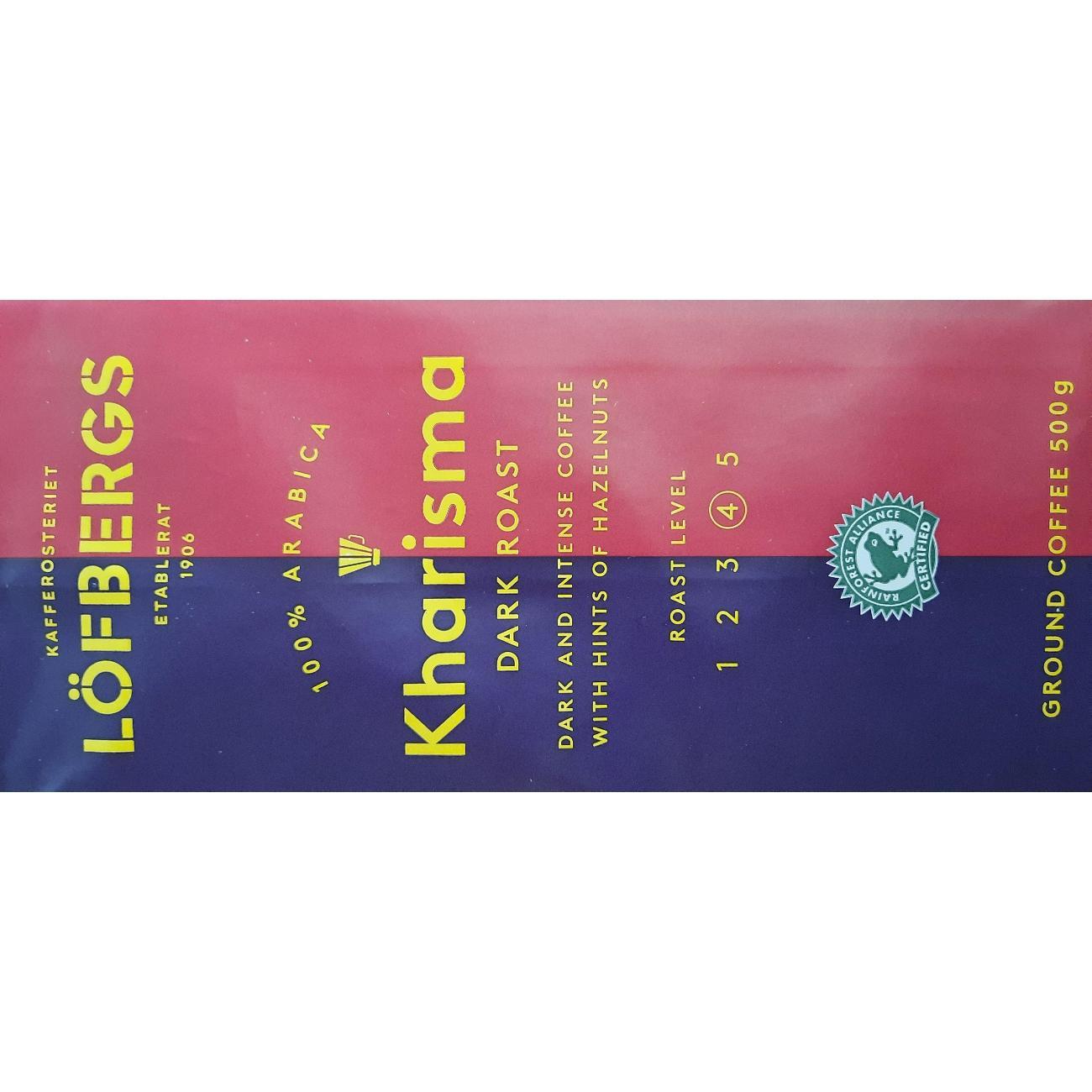 Кофе молотый Lofbergs Kharisma, 500 г_молотый кофе