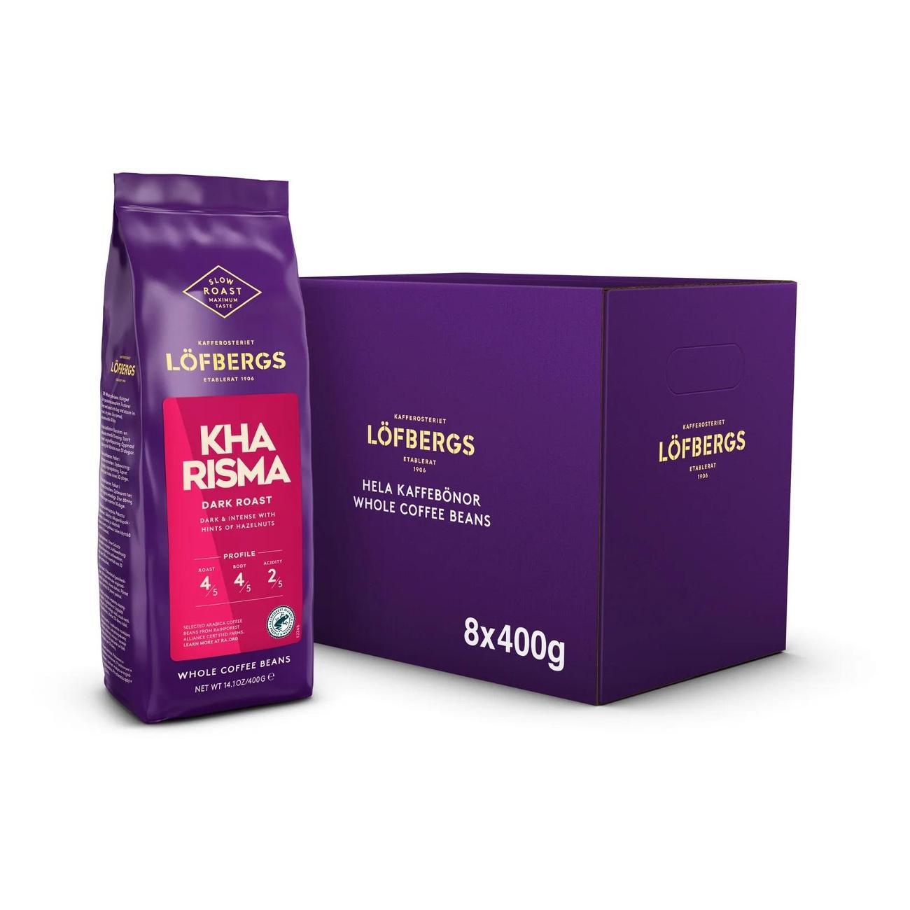 Кофе зерновой Lofbergs Kharisma, 400 г