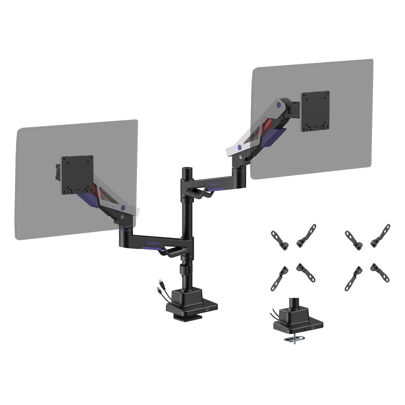 Кронштейн для монитора Uniteki FMGT402GL ATLAS NEO GAMING LINE