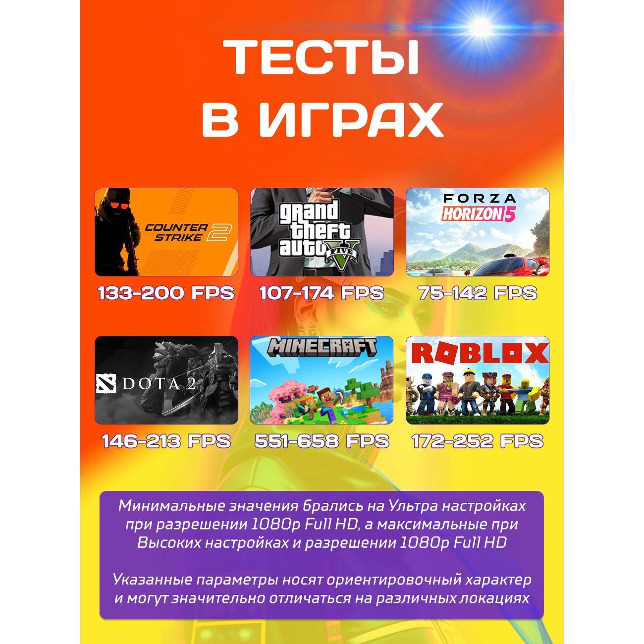 Системный блок БиГ! Комп White Dragon 3050 - W10 70v279.1l