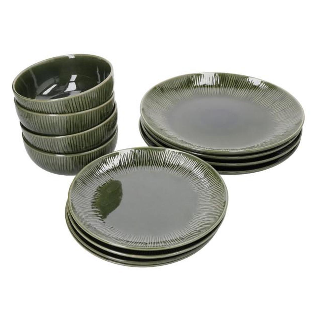 Столовый сервиз Kitchen Craft Kitchen Craft Сервиз обеденный фарфоровый Mikasa Jardin 12 предметов