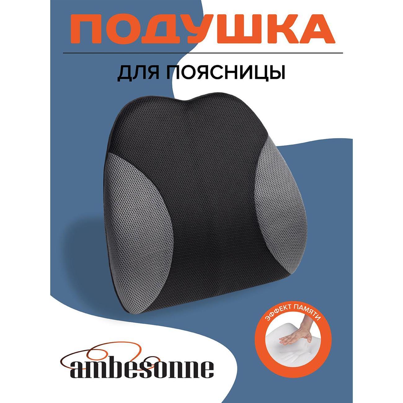 Подушка для сидения с эффектом памяти Ambesonne Ортопедическая подушка под спину, Ambesonne, 38x41 см