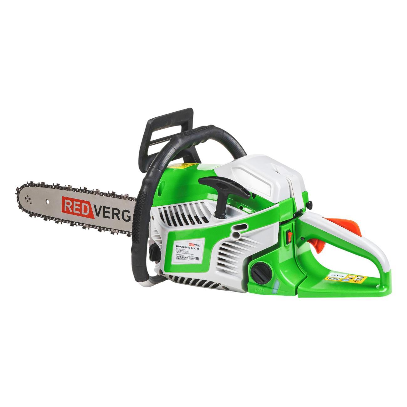 Пила цепная бензиновая Redverg REDVERG RD-GC50-16