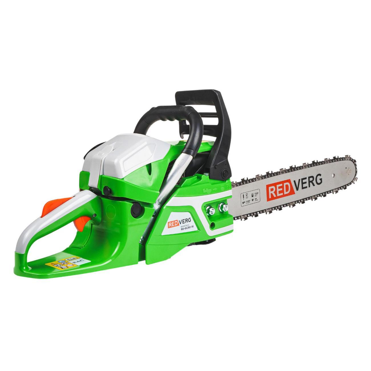 Пила цепная бензиновая Redverg REDVERG RD-GC50-16