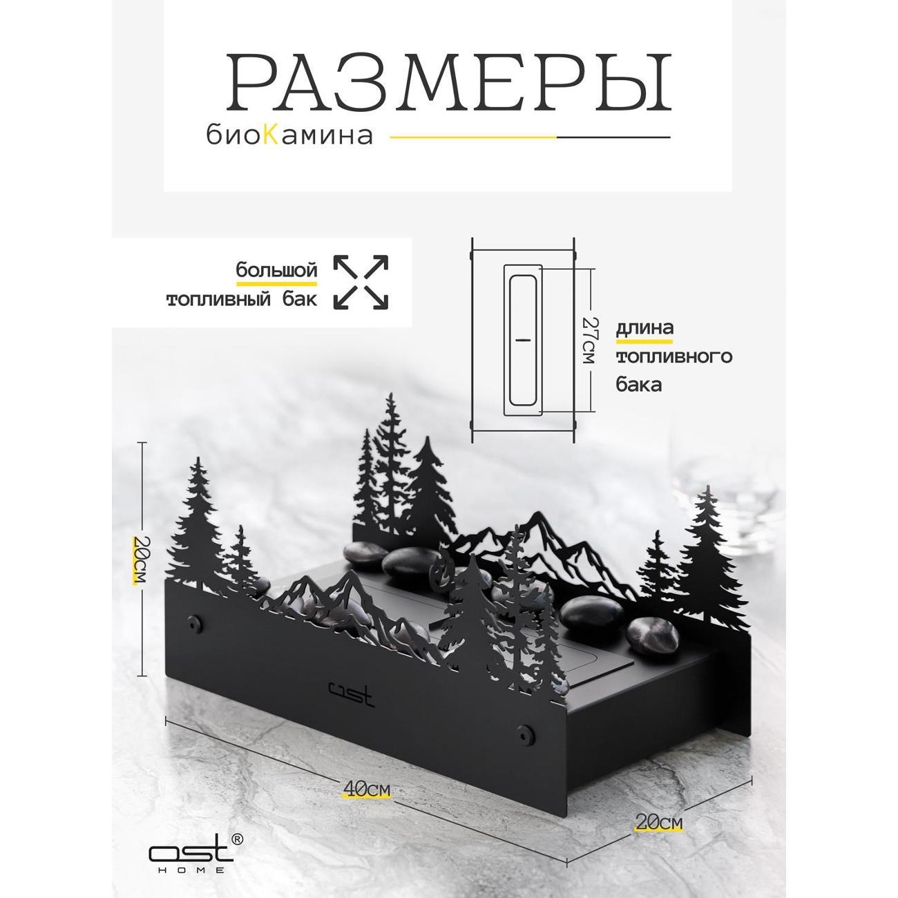 Биокамин Рус.Хоум Настольный "Taiga" B