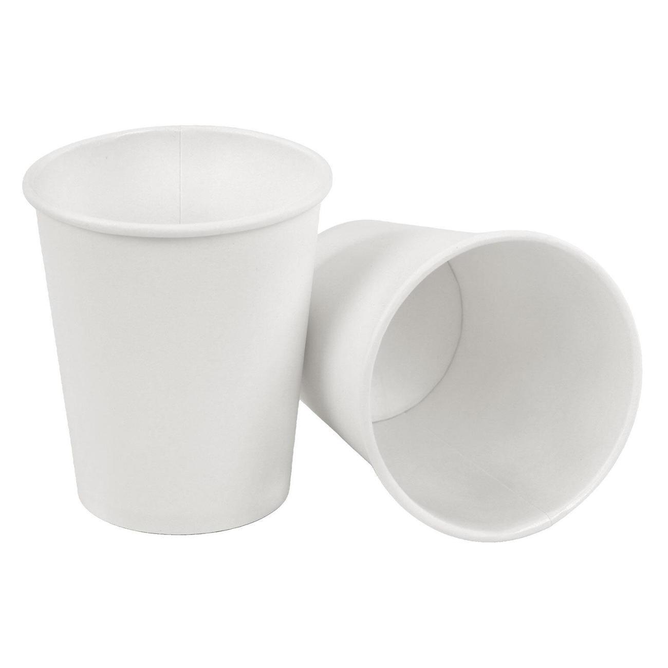 Набор одноразовой посуды Welday Стаканы одноразовые 250мл 1000шт WELDAY белые