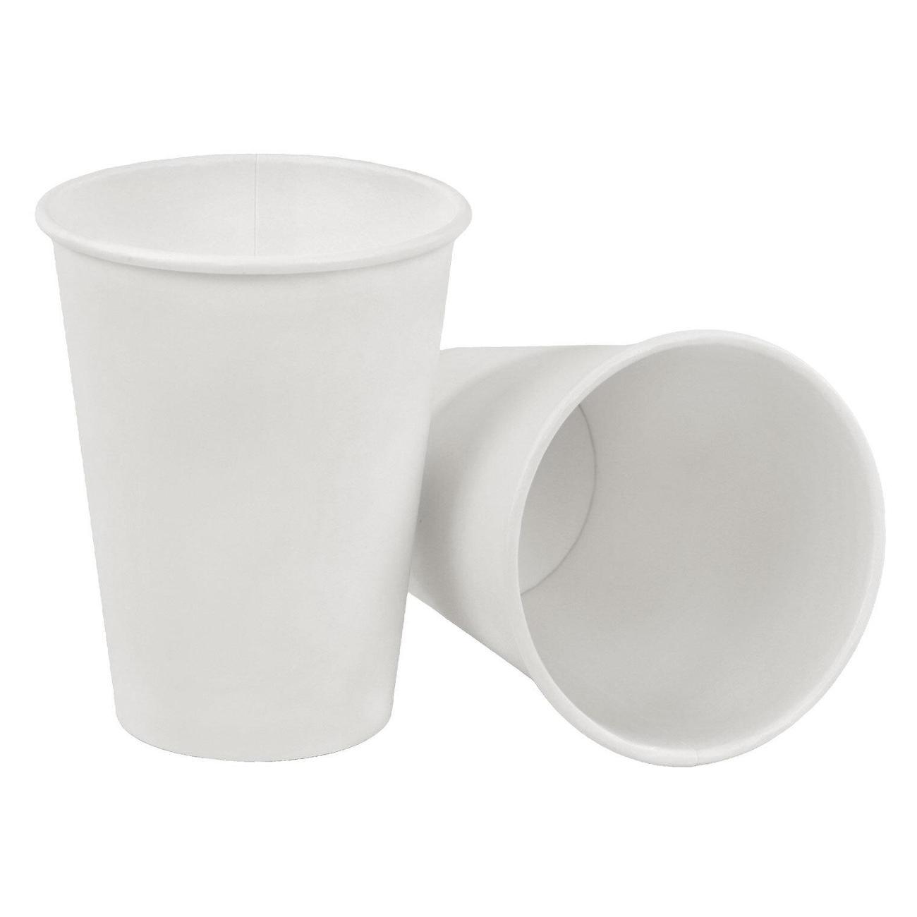 Набор одноразовой посуды Welday Стаканы одноразовые 350мл 1000шт WELDAY белые