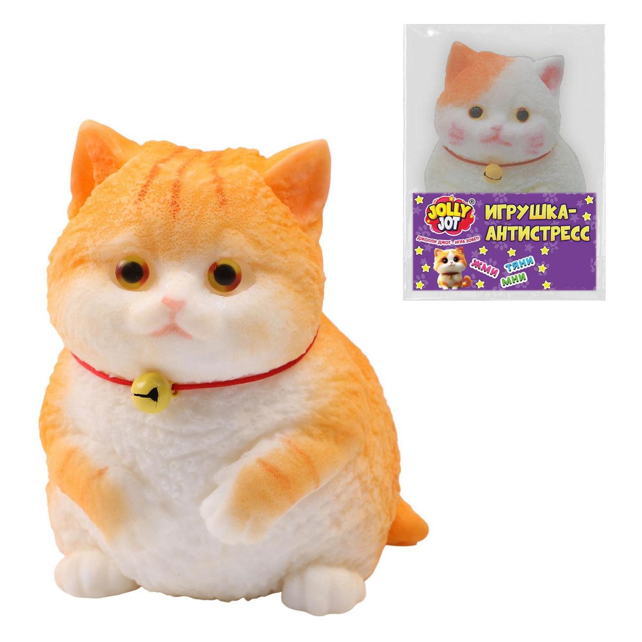 Антистресс игрушка JOLLY JOT Игрушка-антистресс Пухлый кот 12см JOLLY JOT