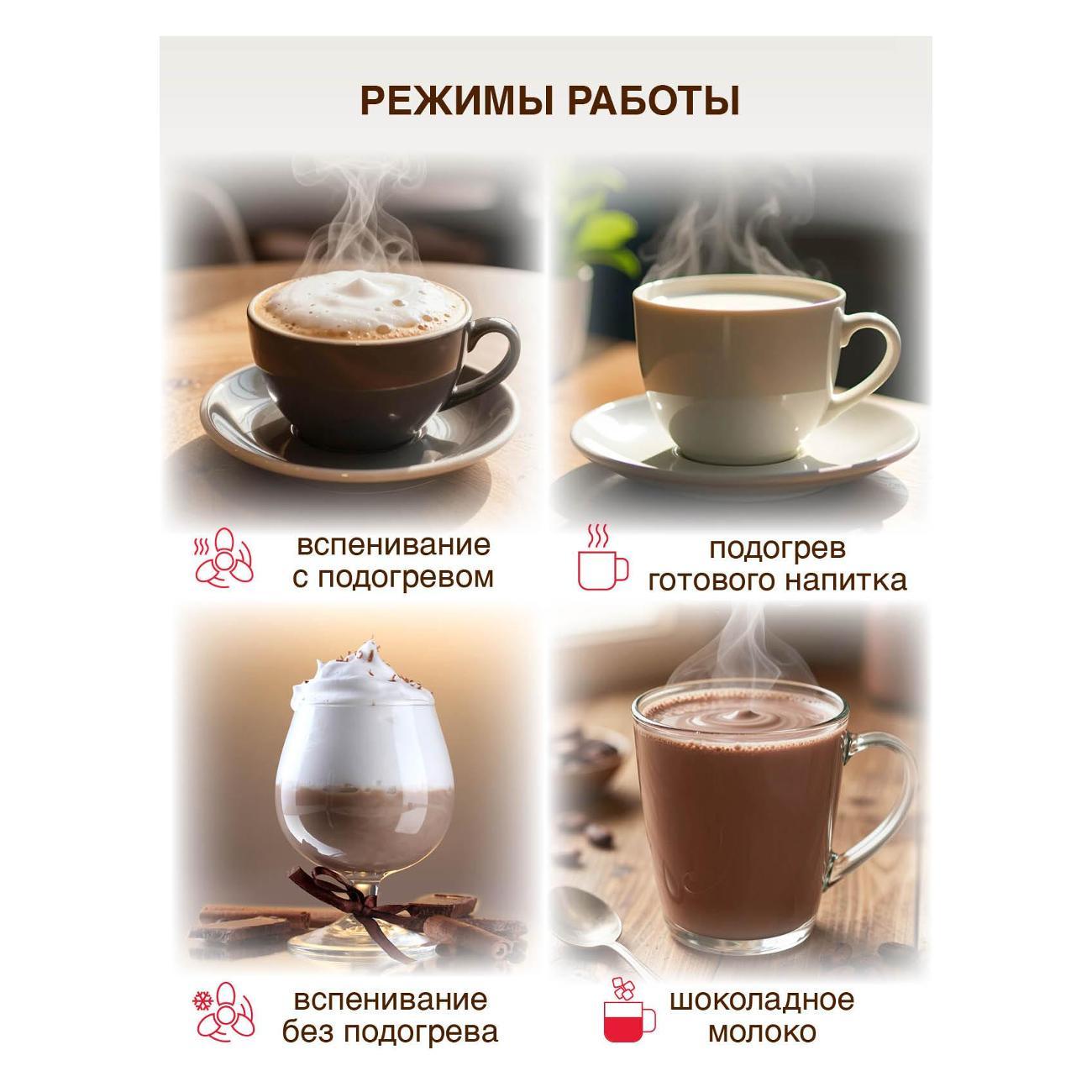 Капучинатор, вспениватель молока Oursson MK4000D/IV