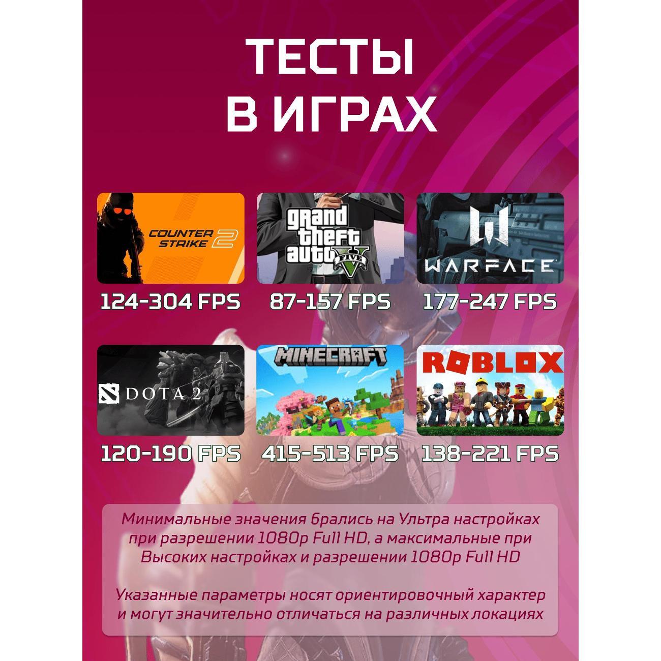 Системный блок БиГ! Комп Black Dragon 1660s - W10 70v279.1p