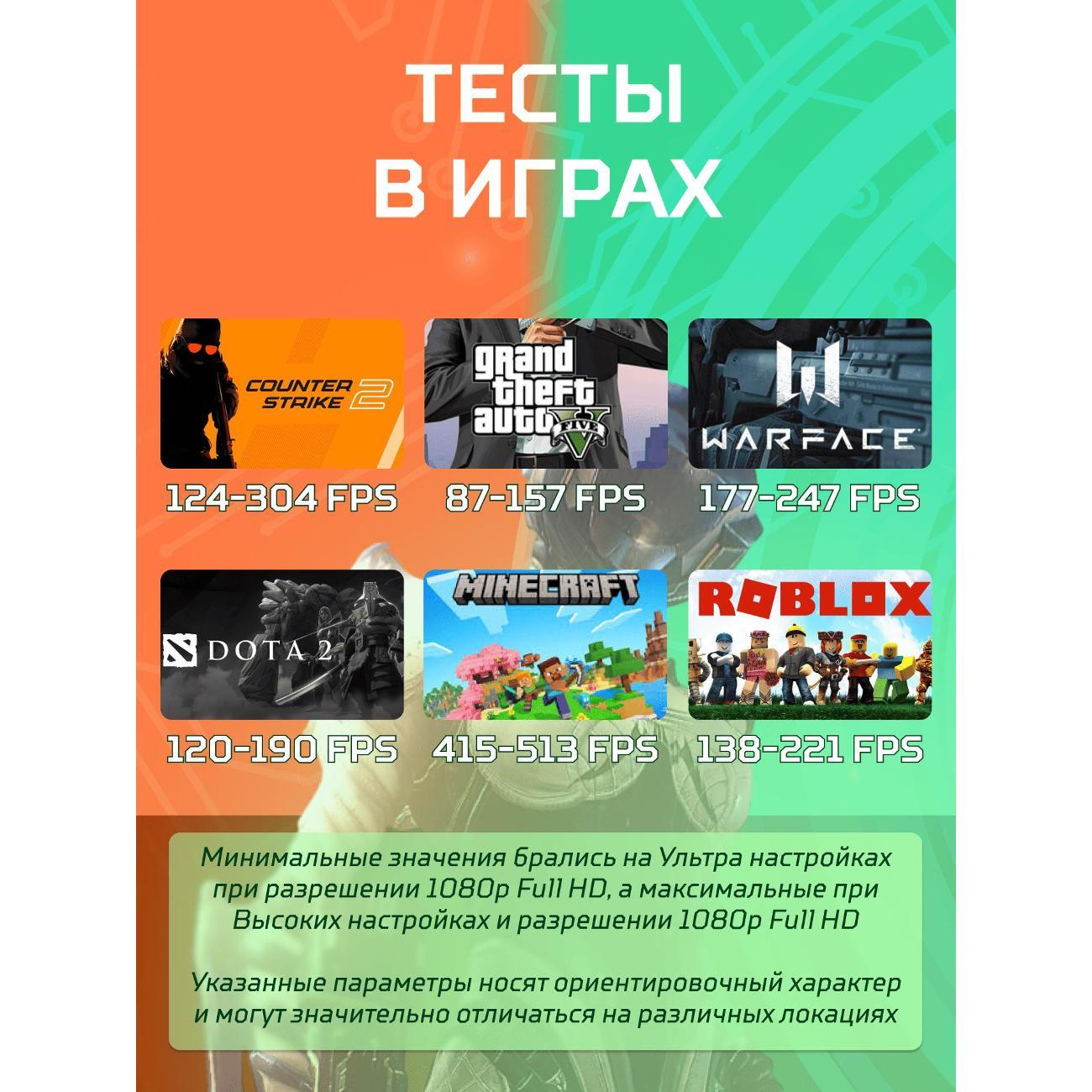 Системный блок БиГ! Комп Black Dragon 1660s - W11 70v279.1s