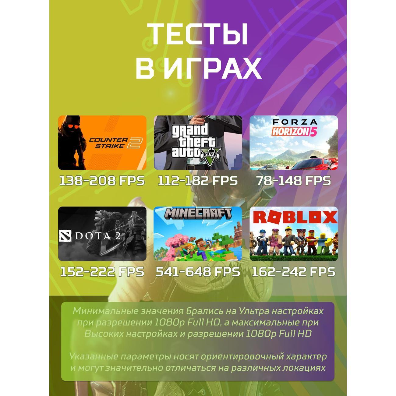 Системный блок БиГ! Комп Black Dragon 2060s - W11 70v279.1l