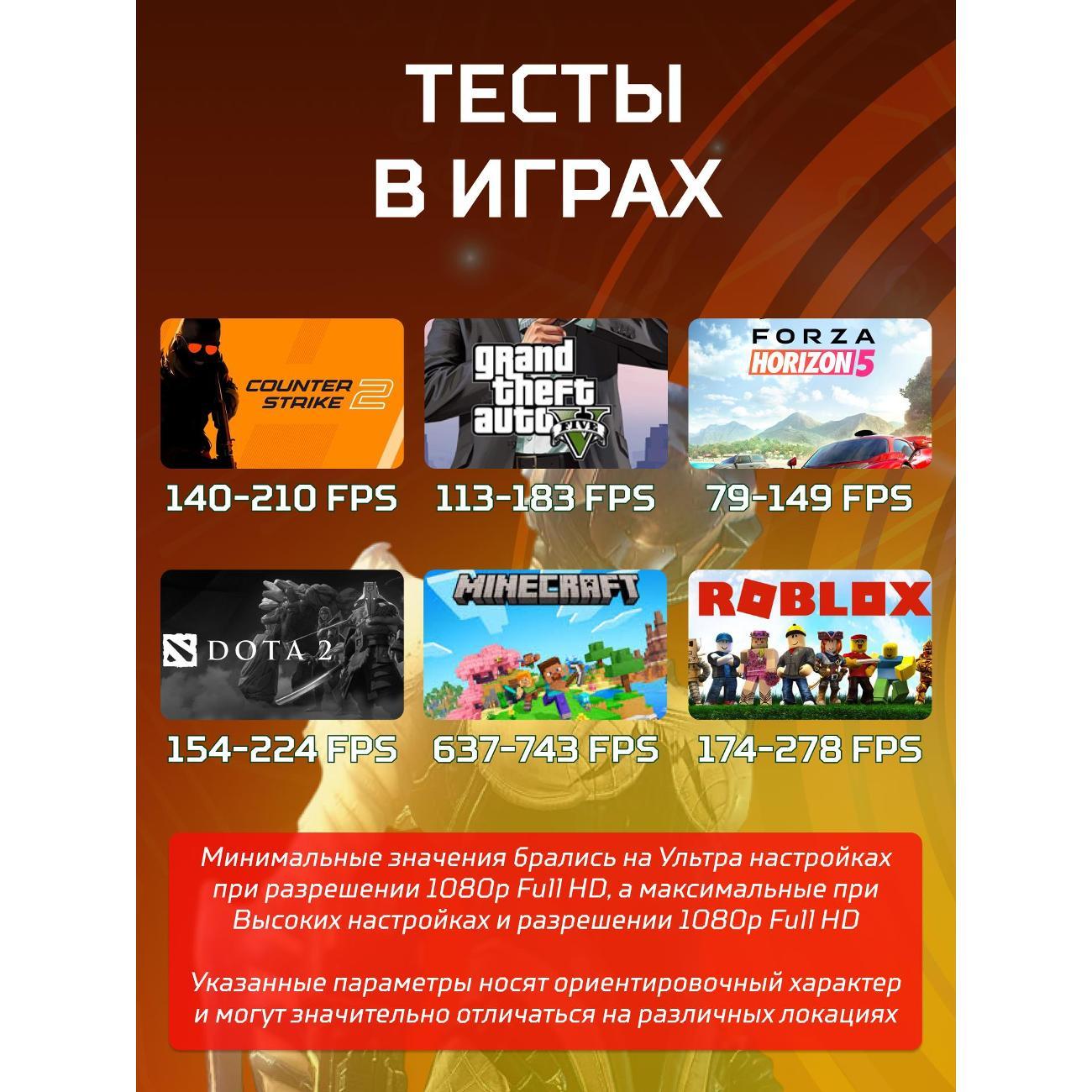 Системный блок БиГ! Комп Black Dragon 3060 - W10 70v279.1s