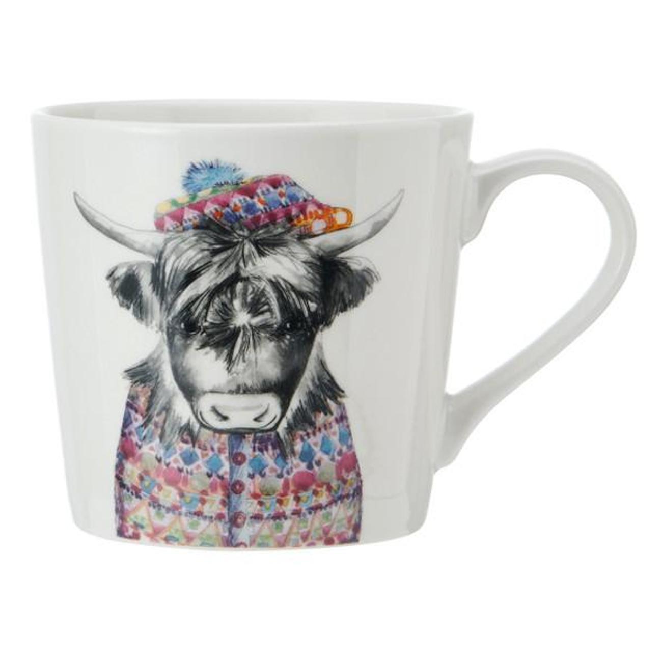 Кружка Kitchen Craft Kitchen Craft Кружка Highland Cow 380мл Mikasa Tipperleyhill