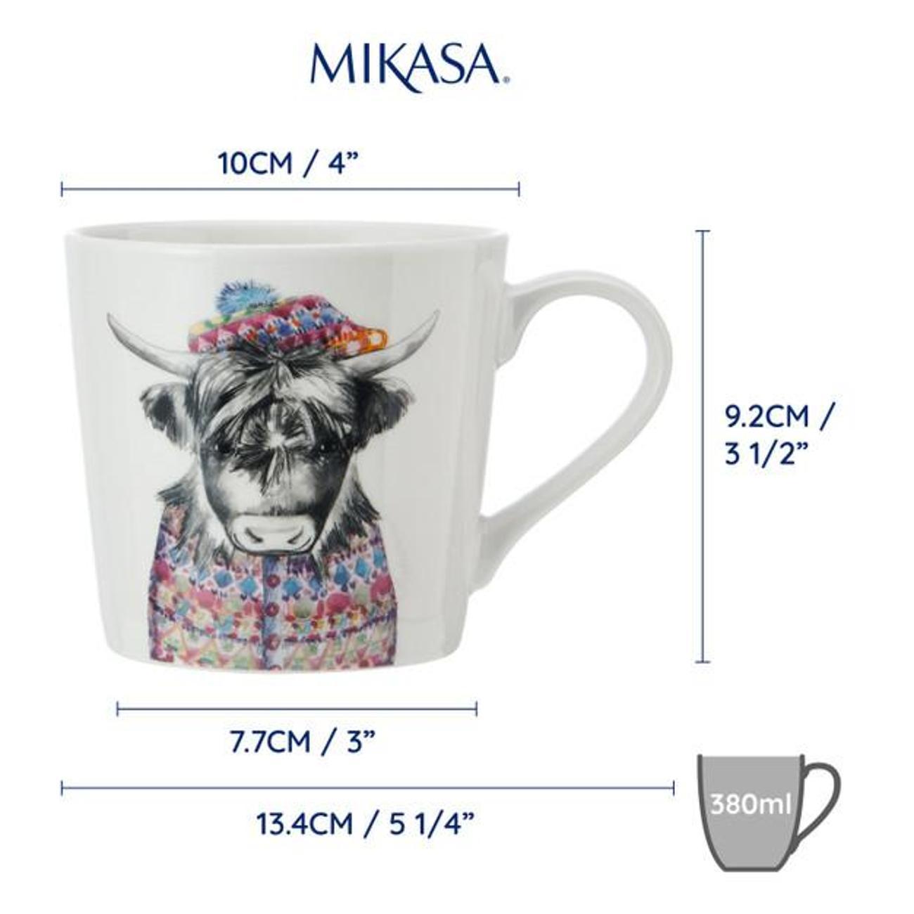 Кружка Kitchen Craft Kitchen Craft Кружка Highland Cow 380мл Mikasa Tipperleyhill