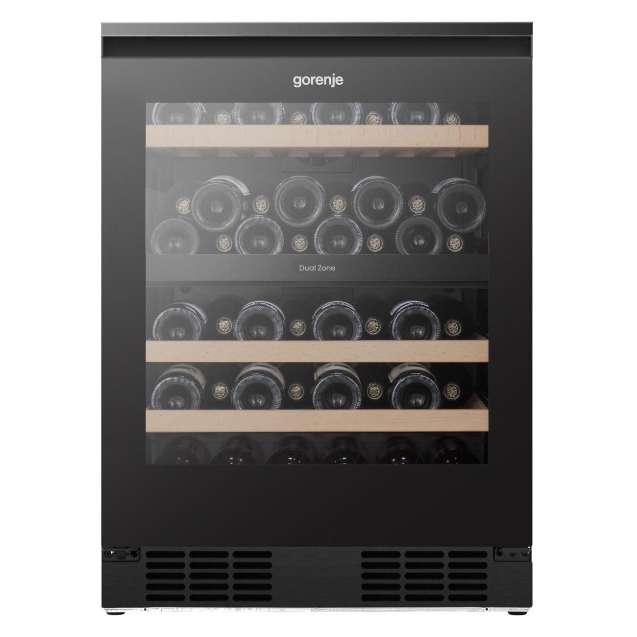 Винный шкаф Gorenje WCU68F6BG4WF черный