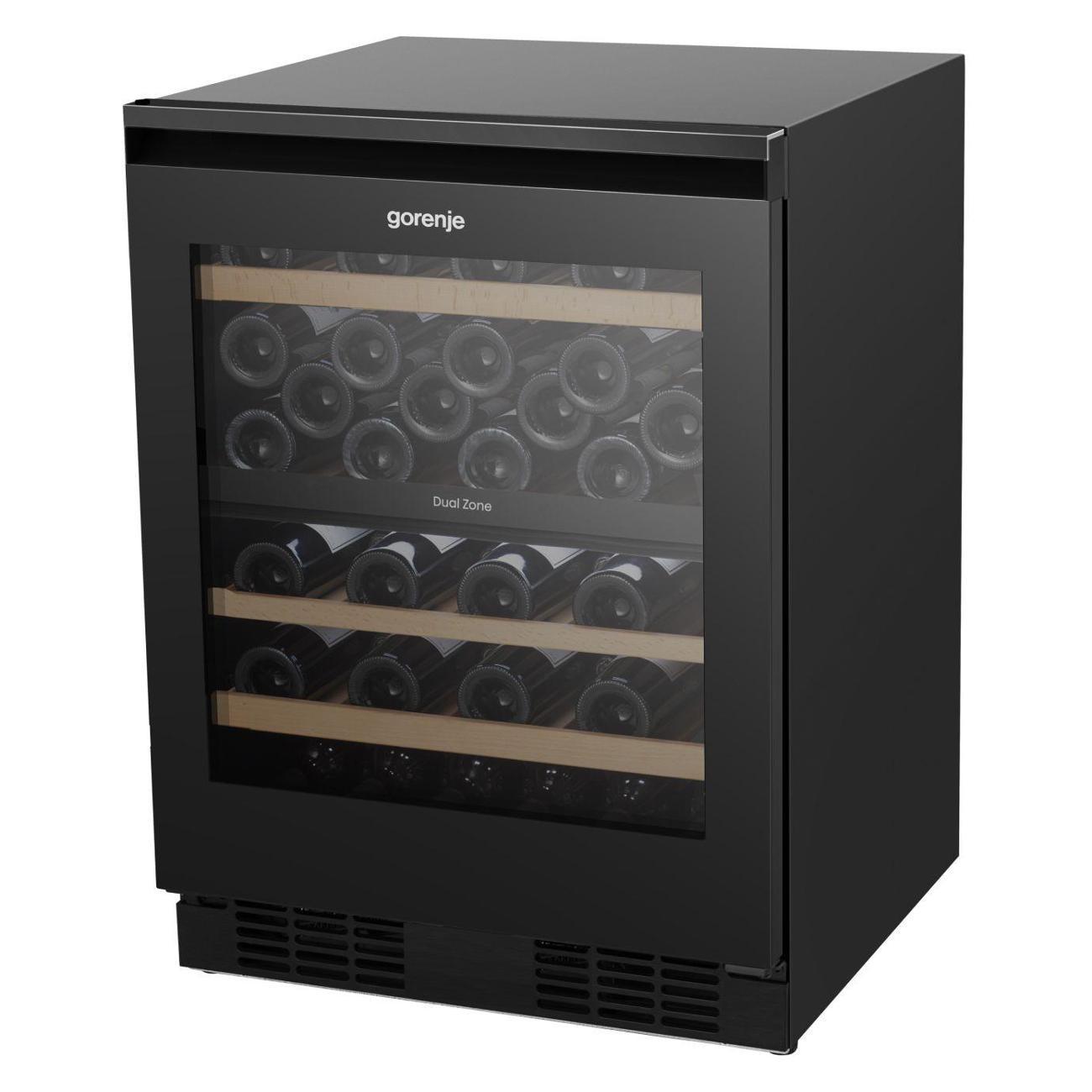 Винный шкаф Gorenje WCU68F6BG4WF черный