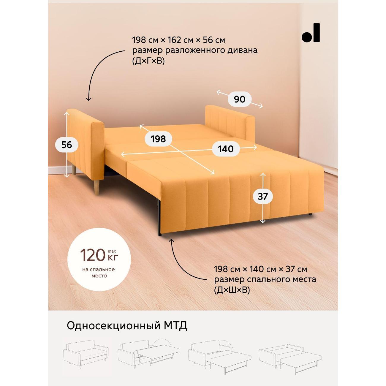 Диван divan.ru Данель Вет Сэнд