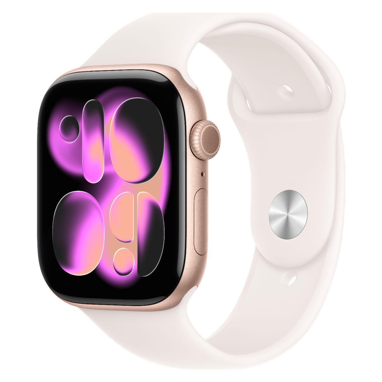 Смарт-часы Apple Watch Series 11 46mm Rose Gold Aluminium Light Blush Sp Ba