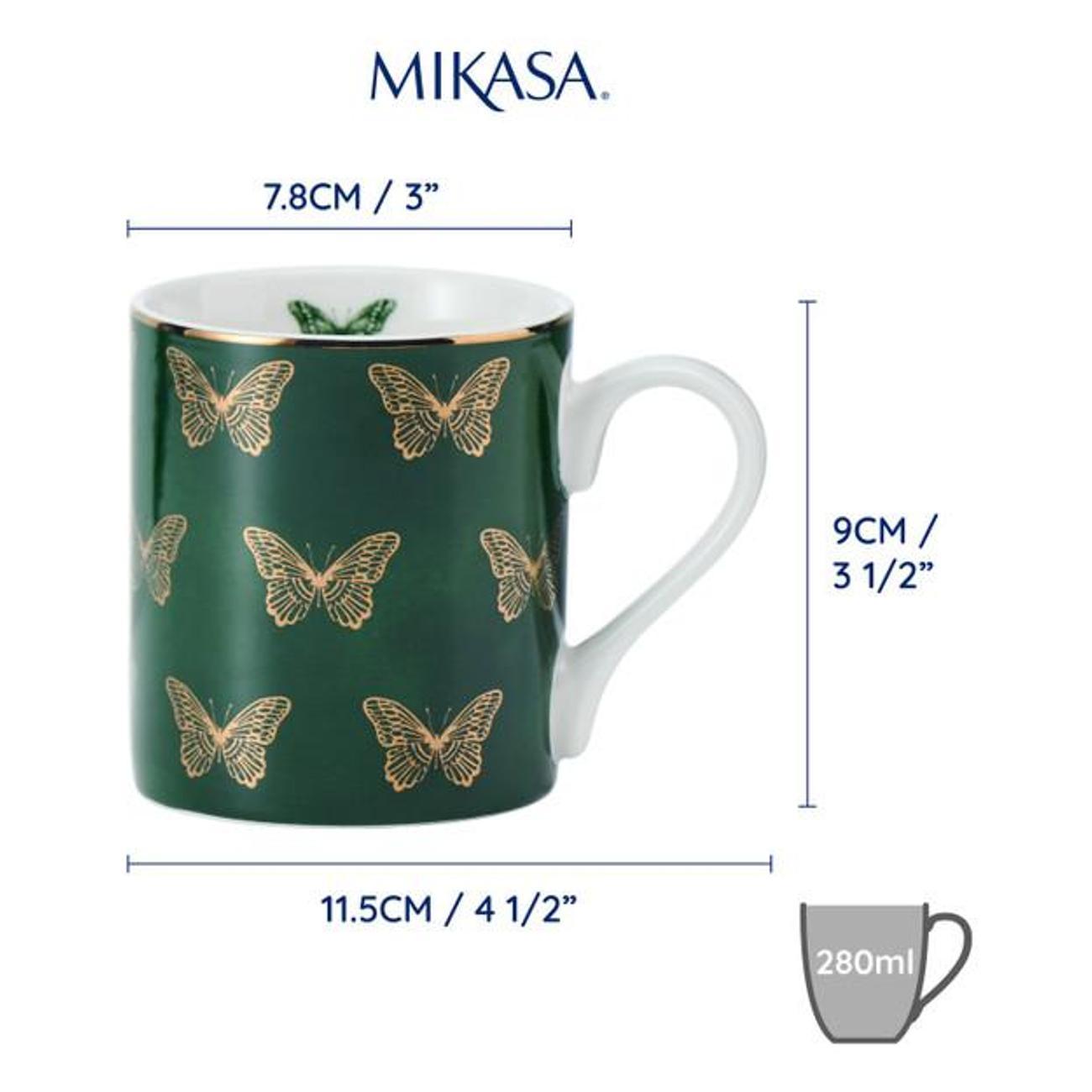 Кружка Kitchen Craft Kitchen Craft Кружка Butterflies 280мл Mikasa