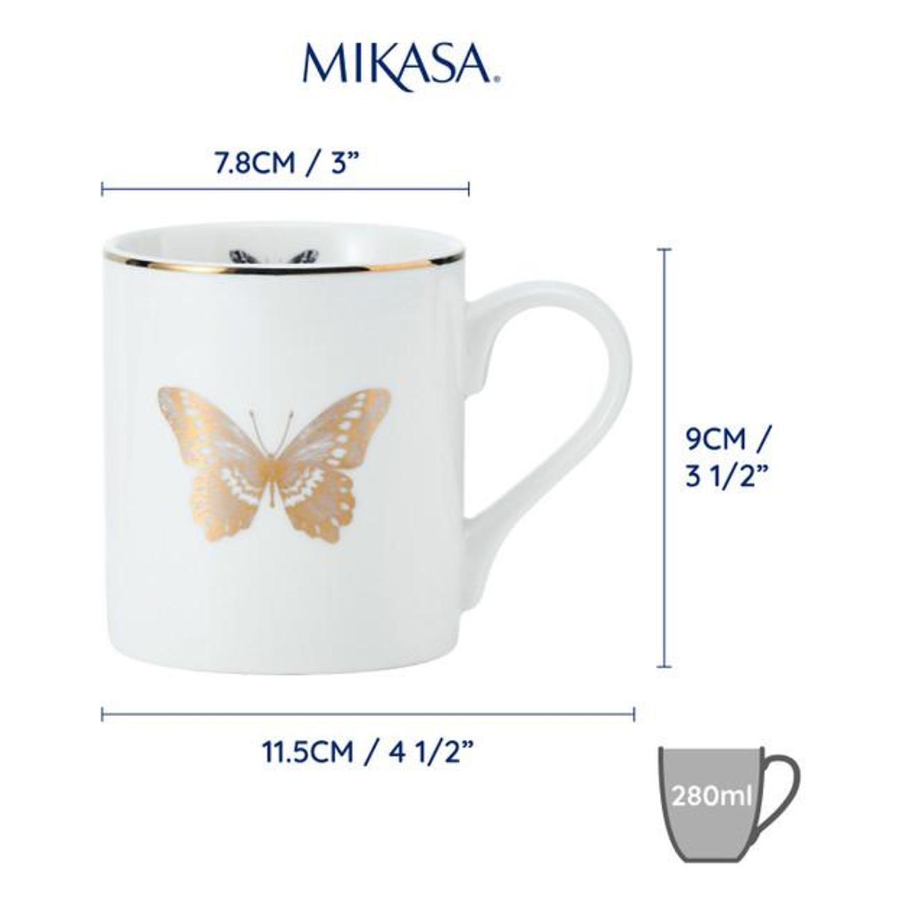 Кружка Kitchen Craft Kitchen Craft Кружка Butterfly 280мл Mikasa