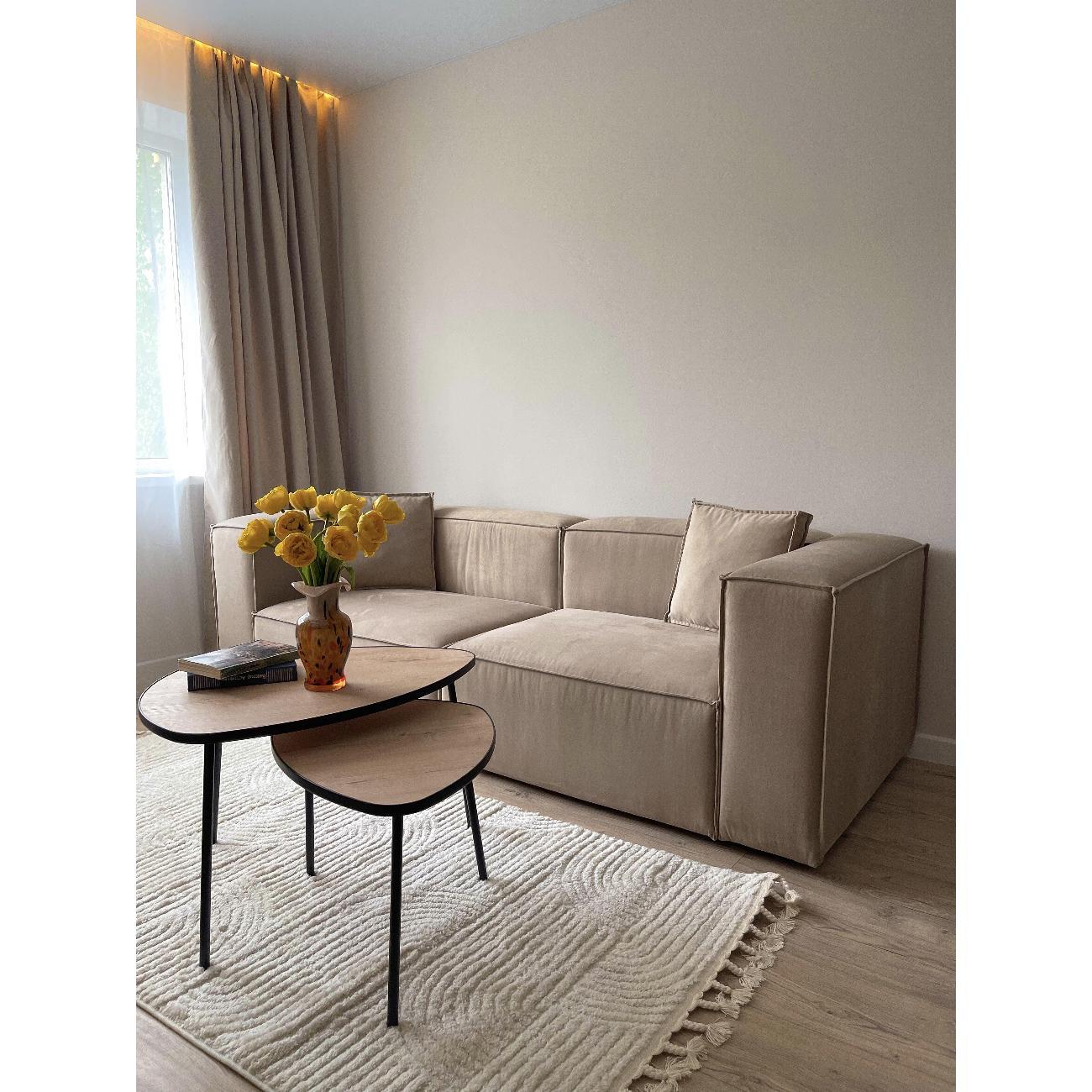 Диван mebelroom Mebelroom.shop диван лофт, модульный диван, велюр Velutto,230х90х70 см. элакс,холкон
