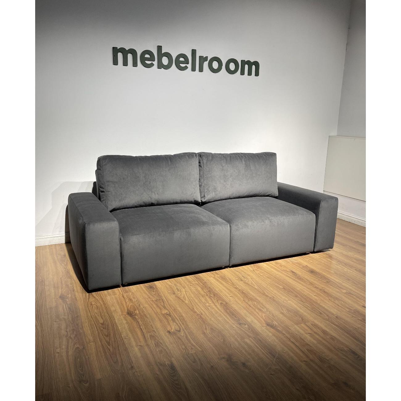 Диван mebelroom Диван Леон, лофт, с независимым пружинным блоком, механизм Еврокнижка, 230х105х80 см