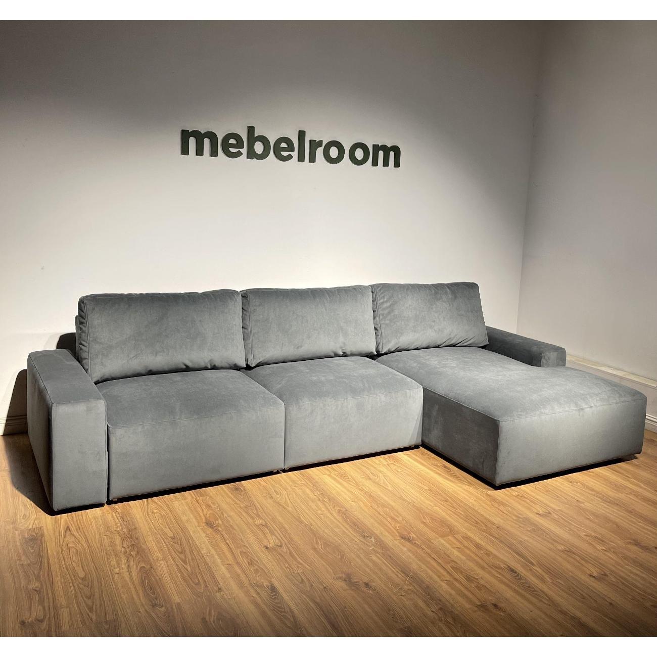 Диван mebelroom Угловой Диван Леон, лофт, с независимым пружинным блоком, механизм Еврокнижка, 320х170х80 см