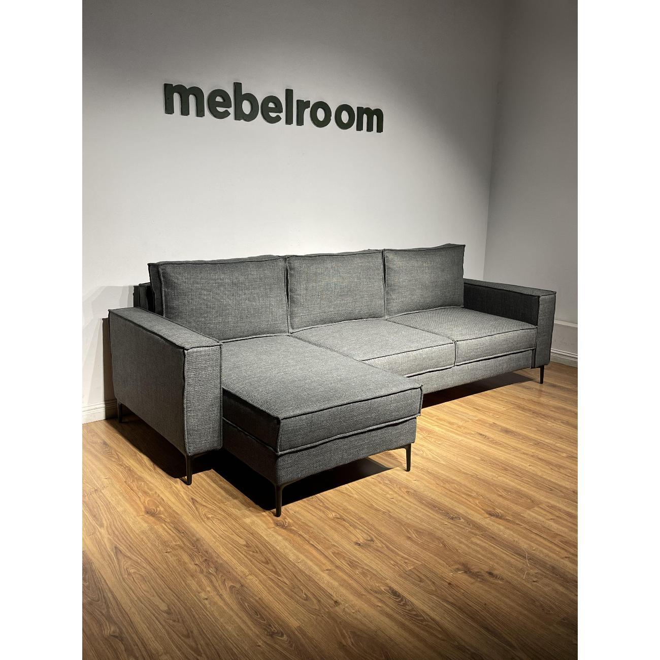 Диван mebelroom Диван-кровать Мэдисон, угловой диван, Лофт, Еврокнижка, Тик-Так на Ножках, 280см х 150см х 73см