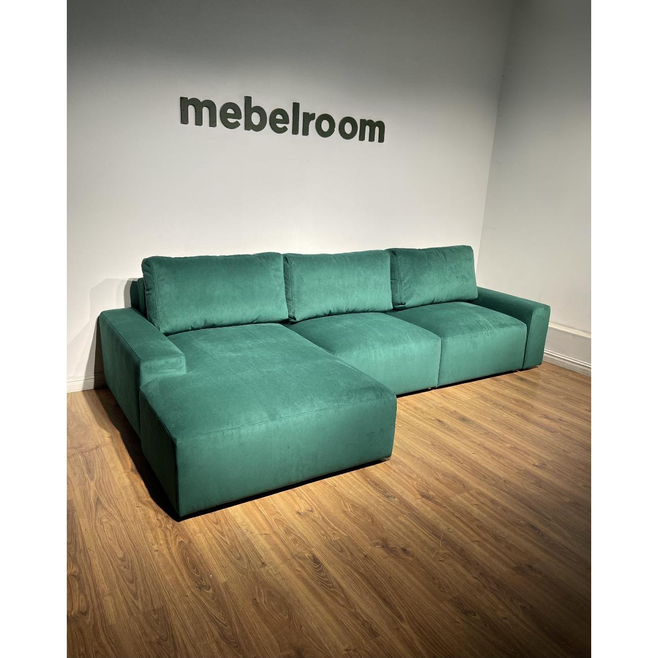 Диван mebelroom Угловой диван Леон, лофт, с независимым пружинным блоком, механизм Еврокнижка, 320х170х80 см