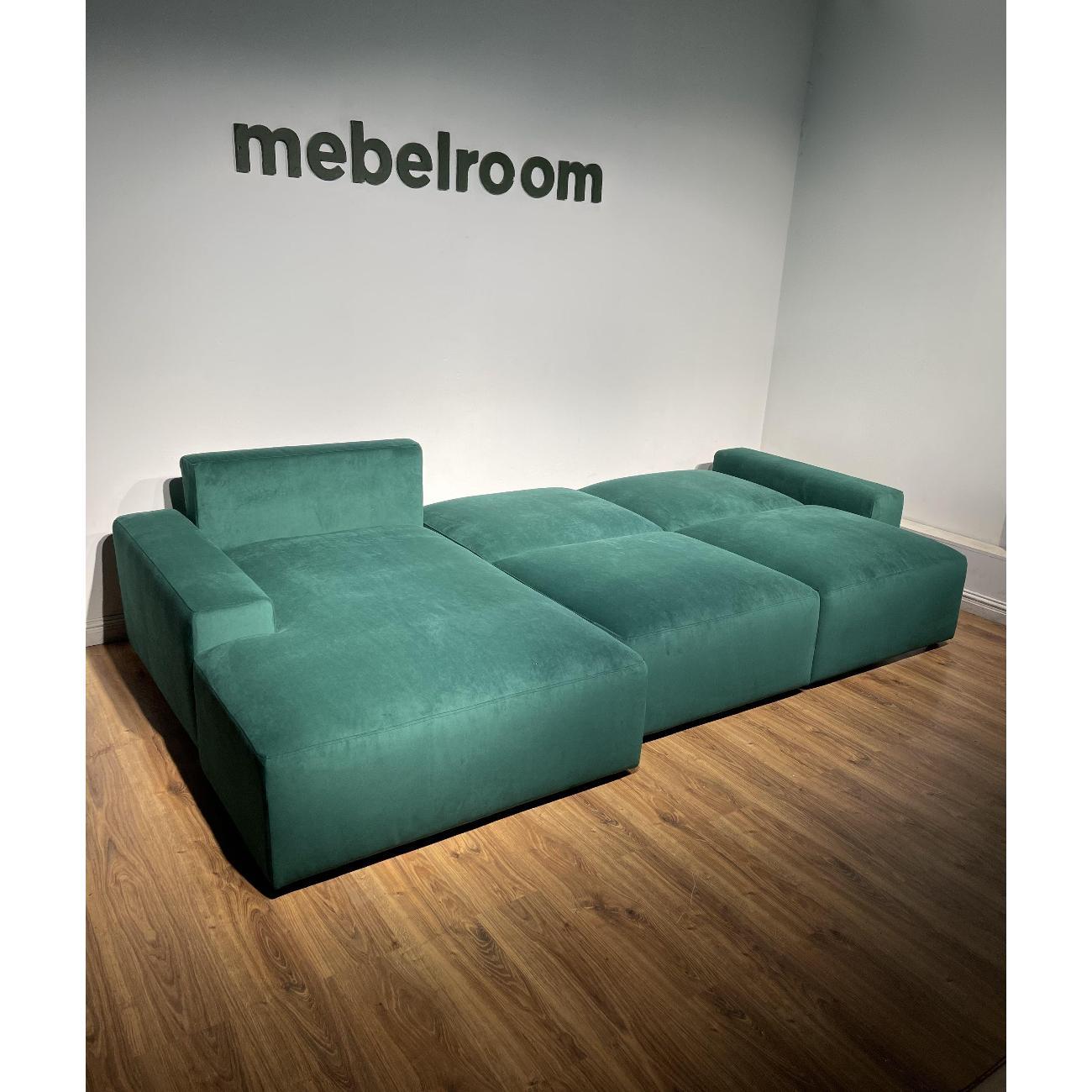 Диван mebelroom Угловой диван Леон, лофт, с независимым пружинным блоком, механизм Еврокнижка, 320х170х80 см