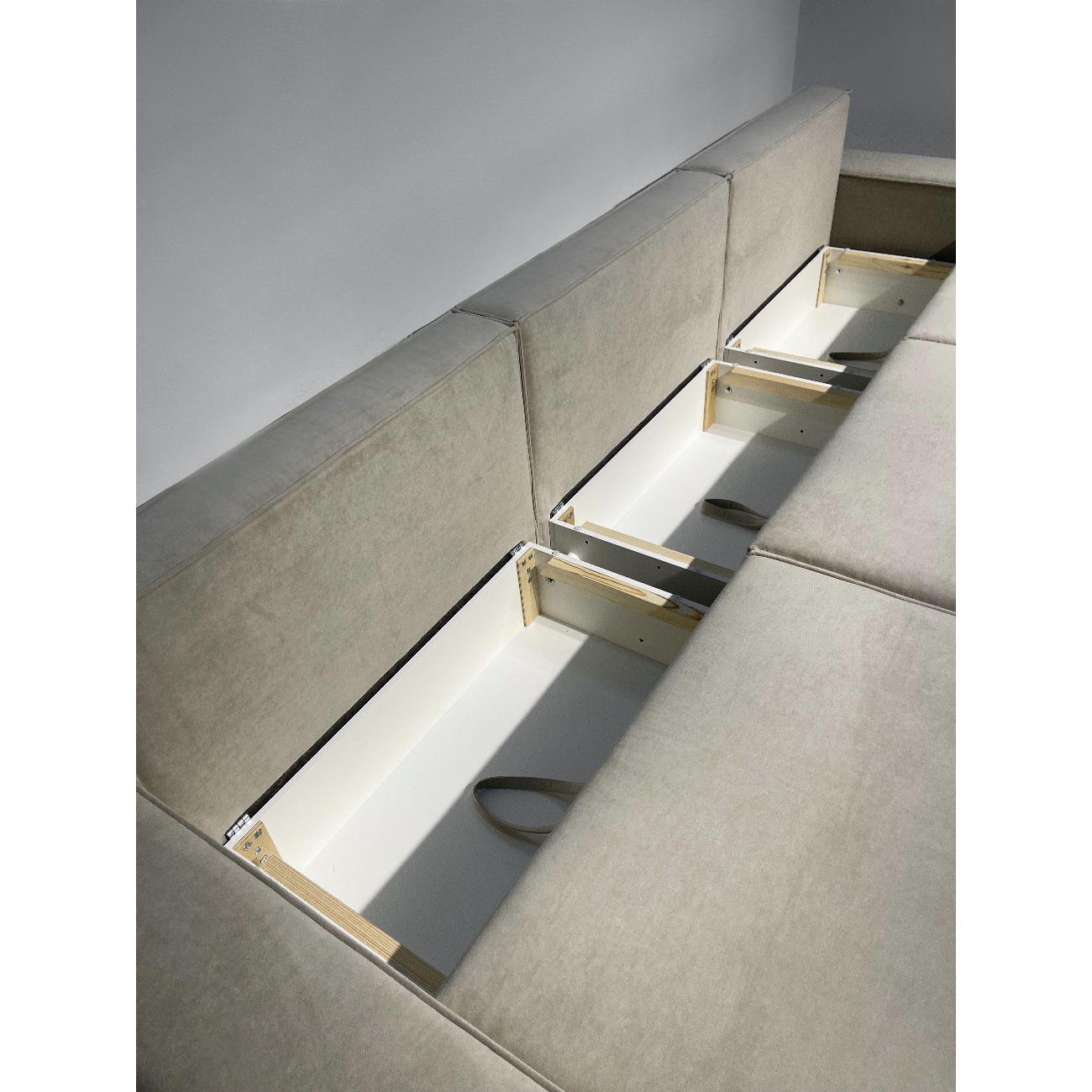 Диван mebelroom Mebelroom.shop Угловой диван модульный, диван - кровать, 350х160х80 см