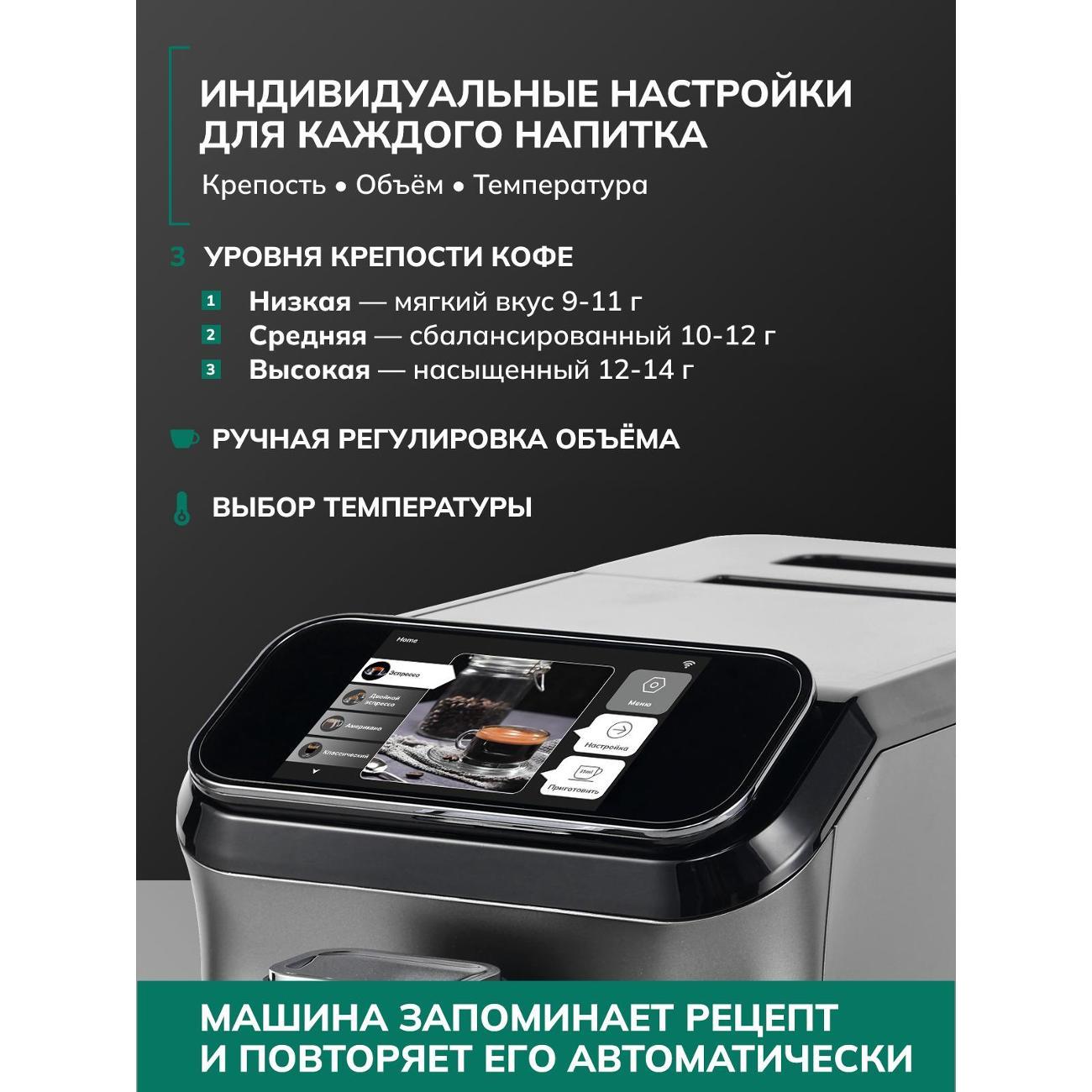 Кофемашина автоматическая FELFRI Кофемашина автоматическая FCM-006 с WI-FI