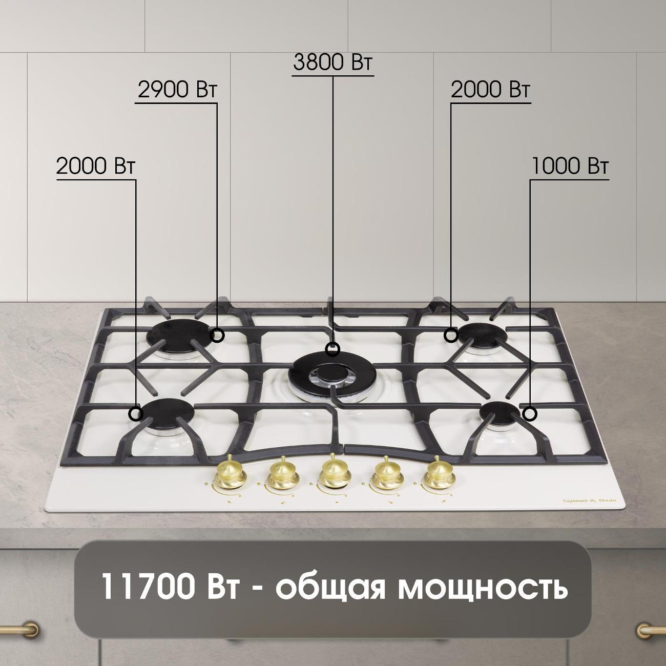 Варочная панель газовая Zigmund & Shtain G 19.7 X