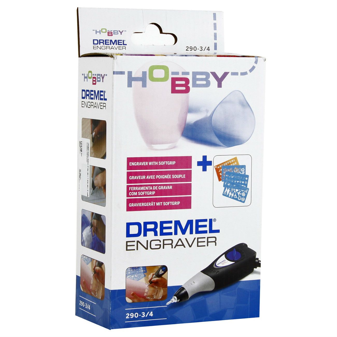 Гравер и мини-дрель Dremel 290-3/4 Engraver Hobby (F0130290JP)