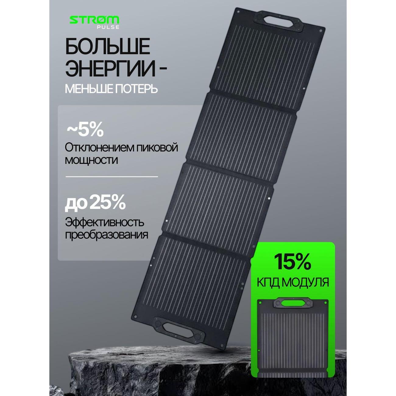 Солнечная батарея, панель Strompulse Портативная солнечная панель_b9889a9a-bbaa-4bab-b8aa-98ba8889a989