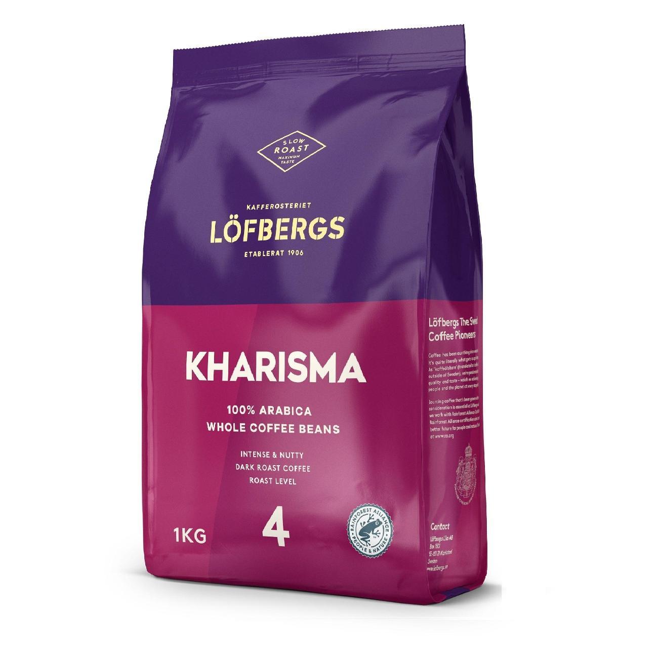 Кофе зерновой Lofbergs Kharisma