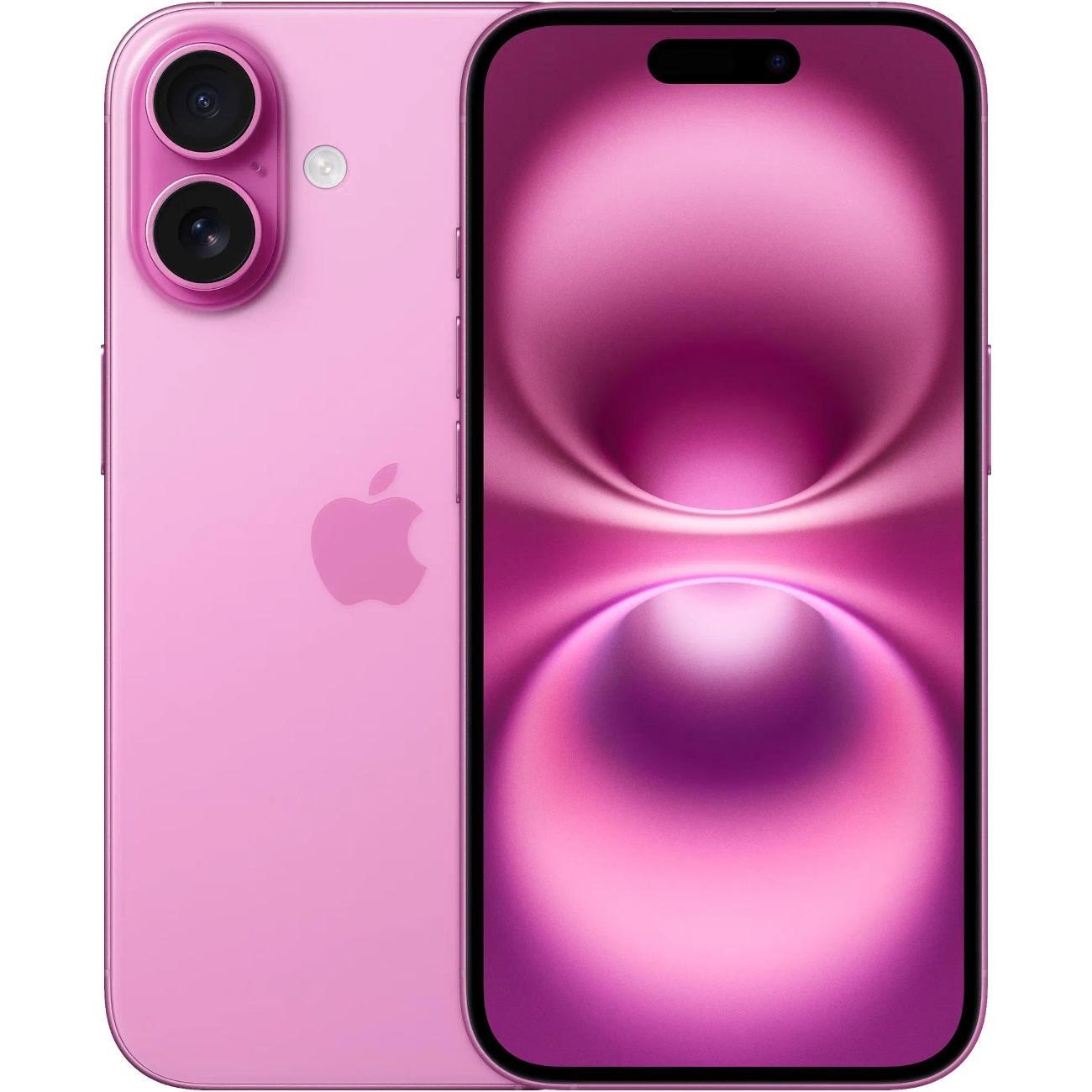 Смартфон Apple iPhone 16 128GB розовый nanoSim/eSim (без RuStore)