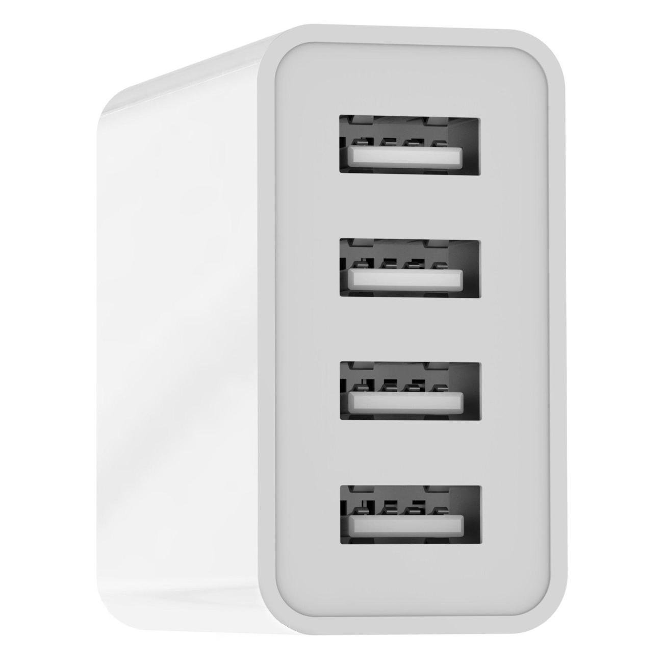 Зарядное устройство сетевое для ноутбука TOKKY WC-4USBW