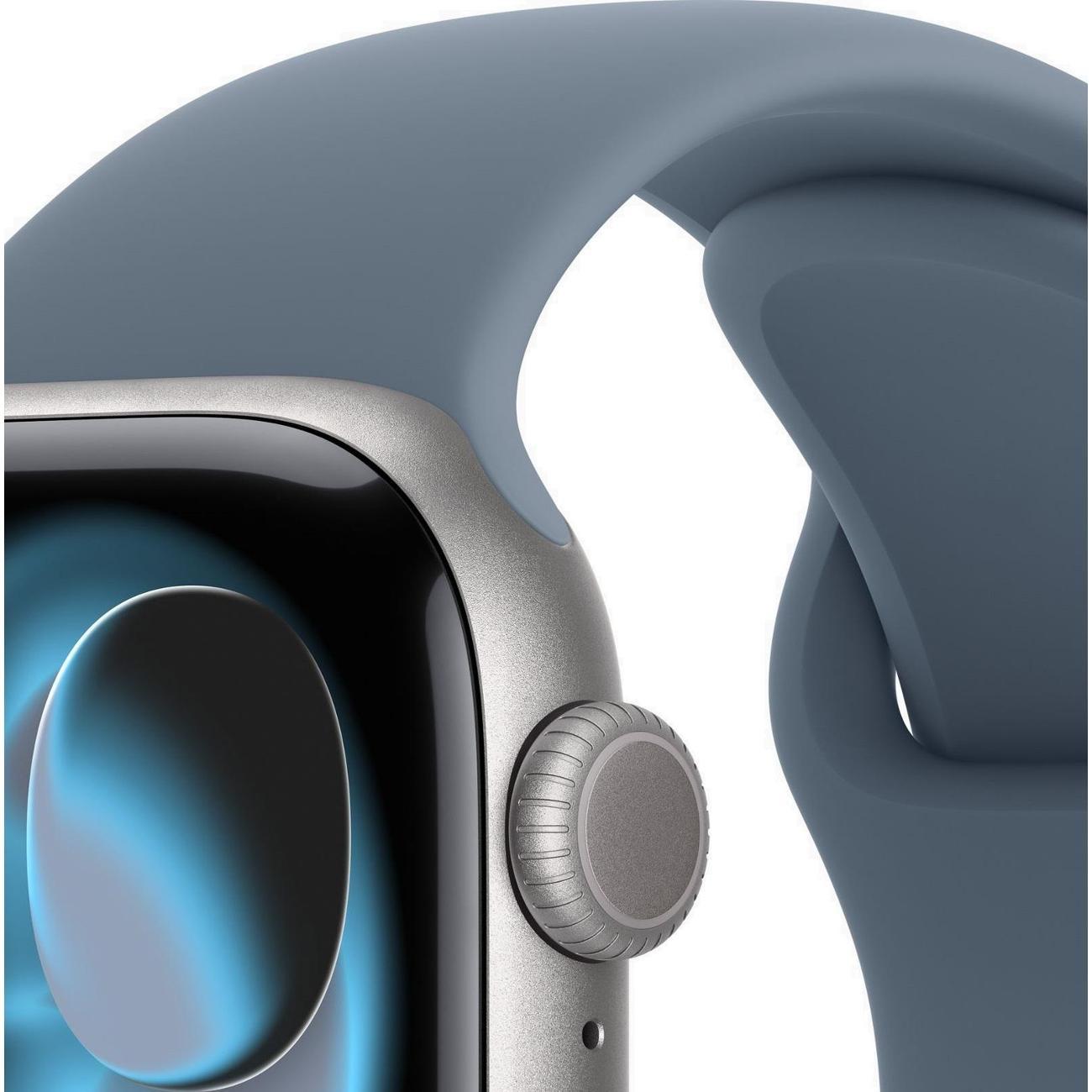 Смарт-часы Apple Watch Series 11 42mm Space Gray Aluminium Anchor Blue Sport Band