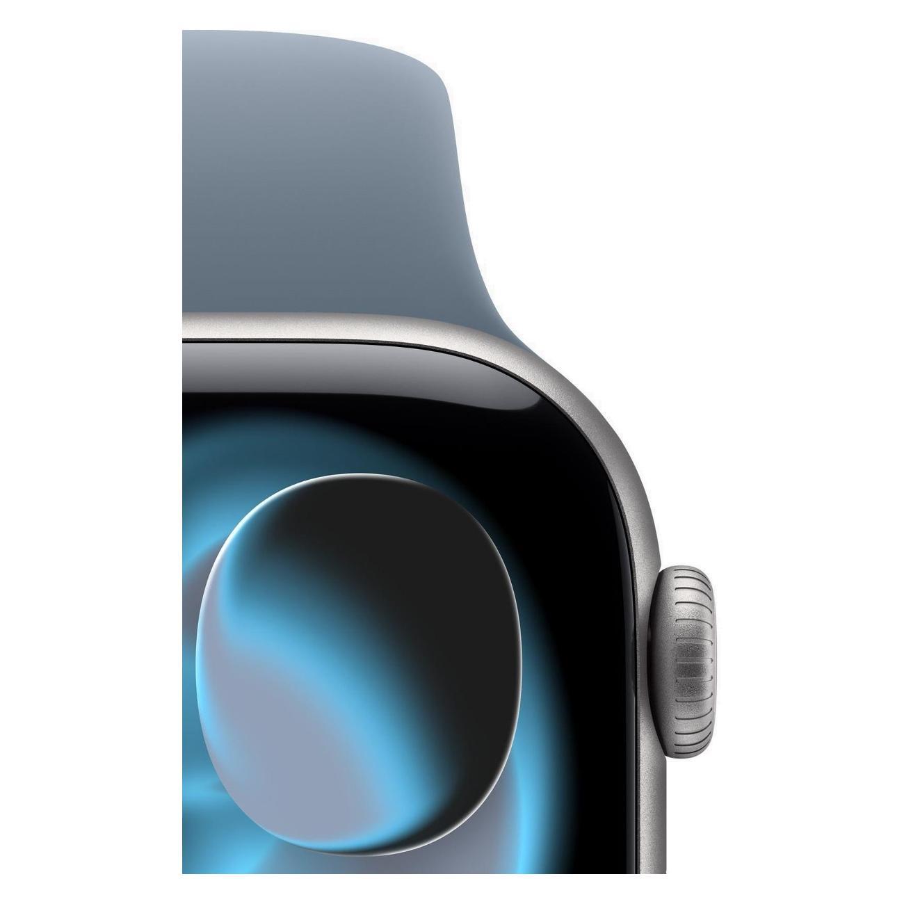 Смарт-часы Apple Watch Series 11 42mm Space Gray Aluminium Anchor Blue Sport Band